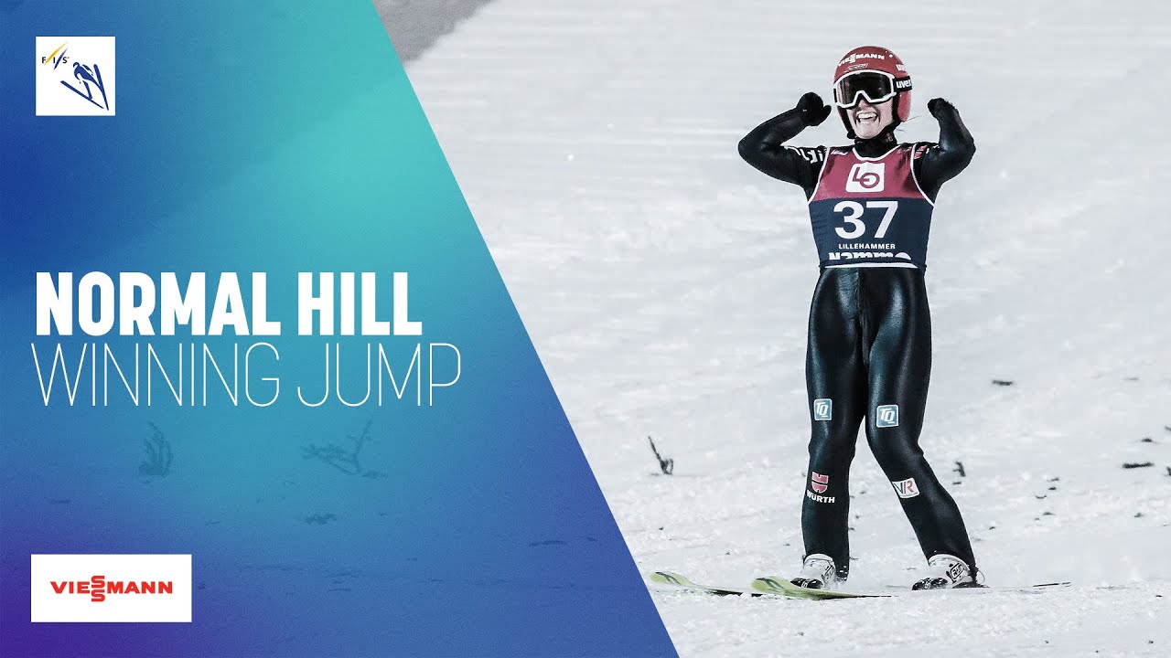 Katharina Althaus (GER) | Winner | Women’s Normal Hill | Lillehammer