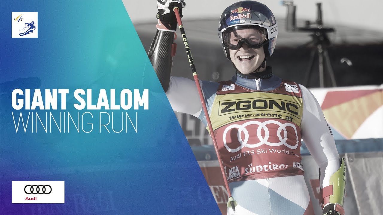 Marco Odermatt (SUI) | Winner | Men’s Giant Slalom | Alta Badia