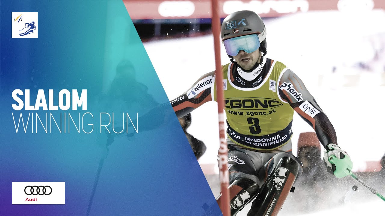 Sebastian Foss-Solevaag (NOR) | Winner | Men’s Slalom | Madonna di Campiglio