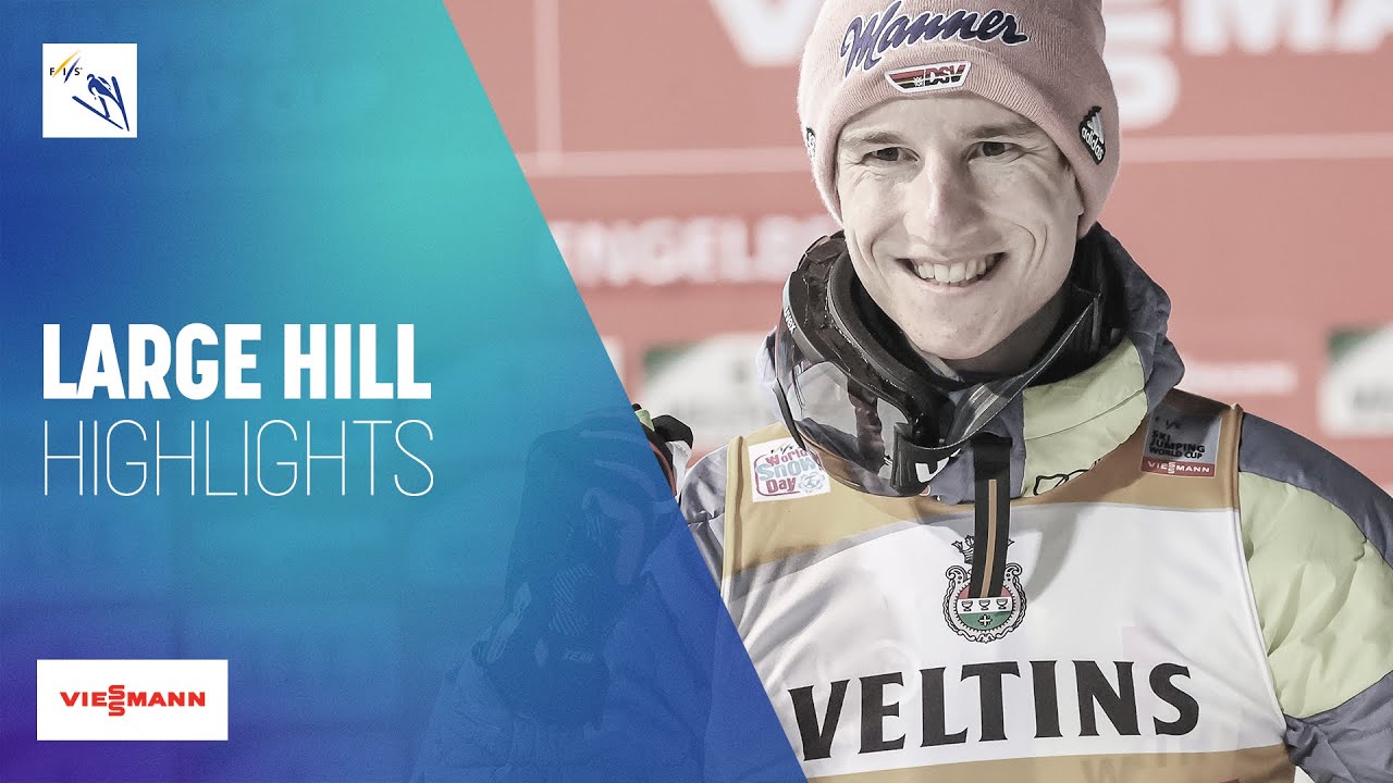 Karl Geiger (GER) | Winner | Men’s Large Hill Highlights | Engelberg