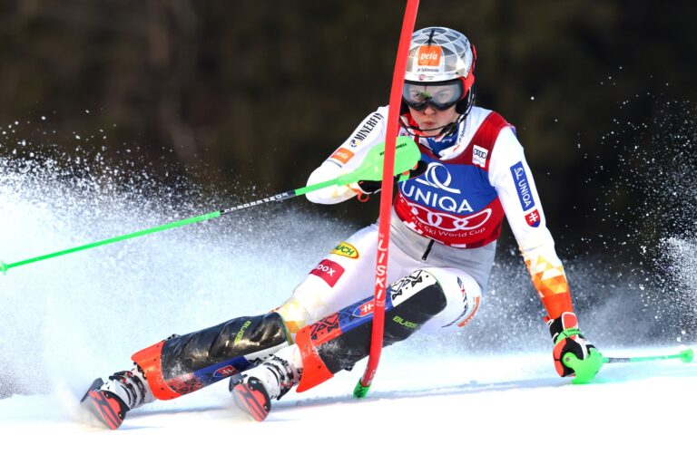 Shiffrin rival Vlhova leads Lienz slalom after 1st run