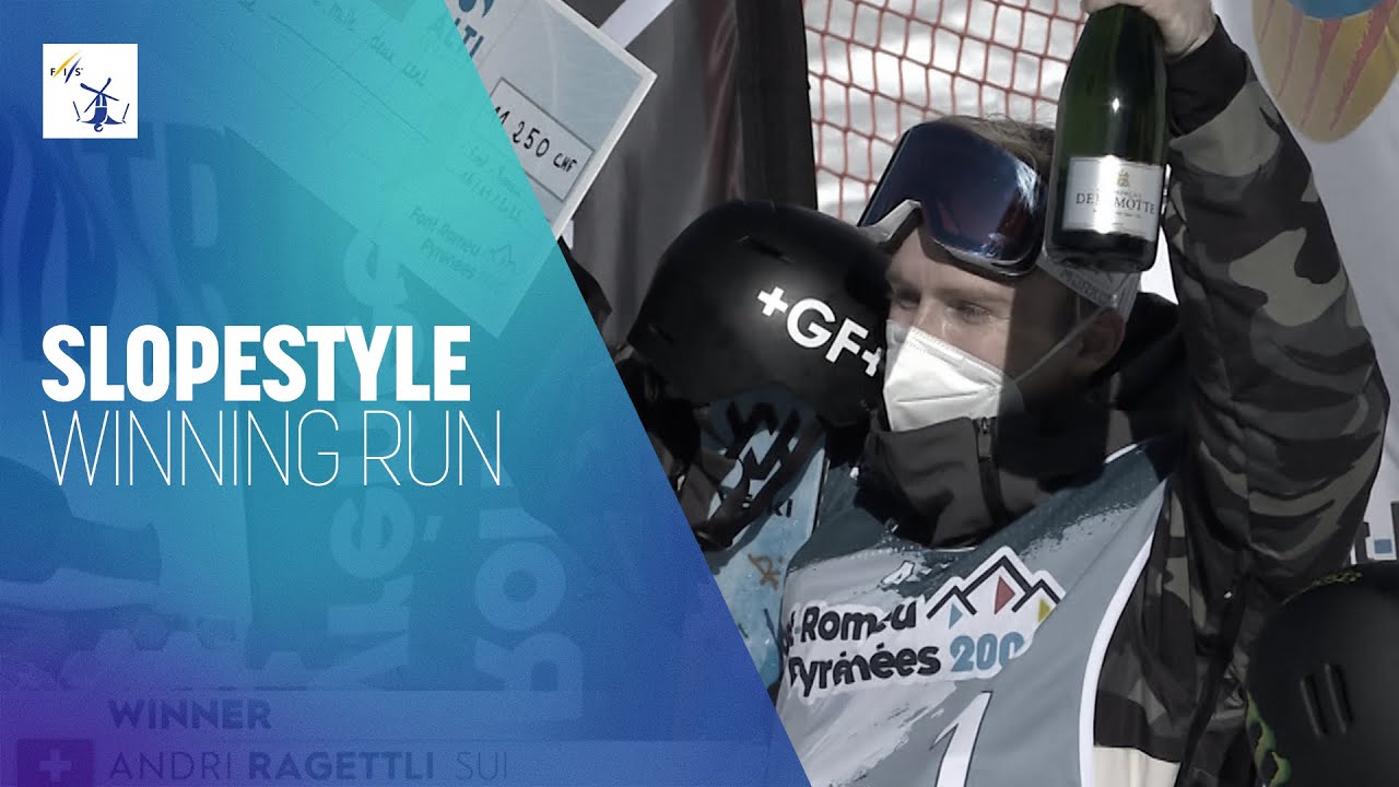 Andri Ragettli (SUI) | Winner | Men’s Slopestyle | Font Romeu