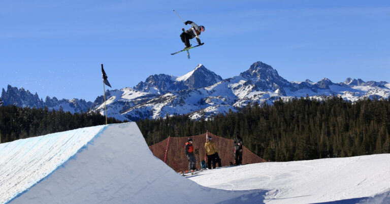 Freeski slopestyle season set to pick back up in Mammoth