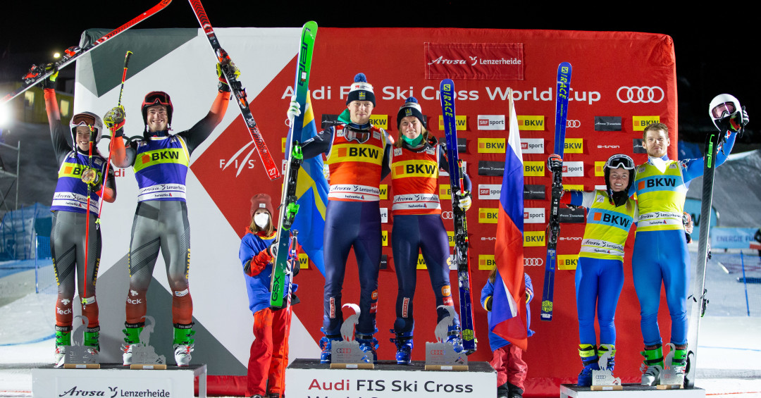 Team Sweden wins mixed-team event in Arosa