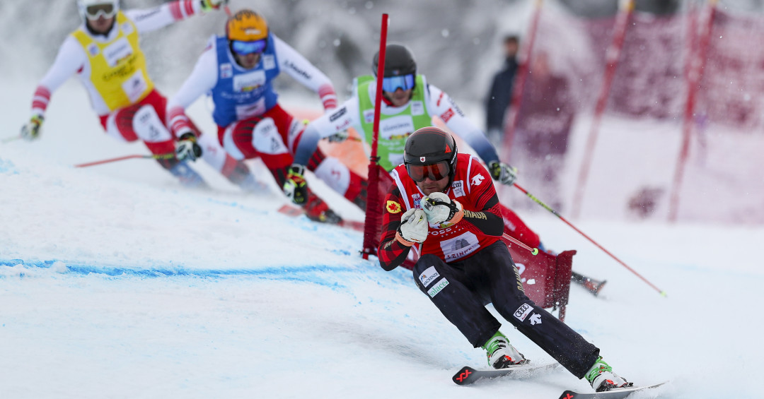 Innichen/ San Candido ready for pre-Xmas ski cross show