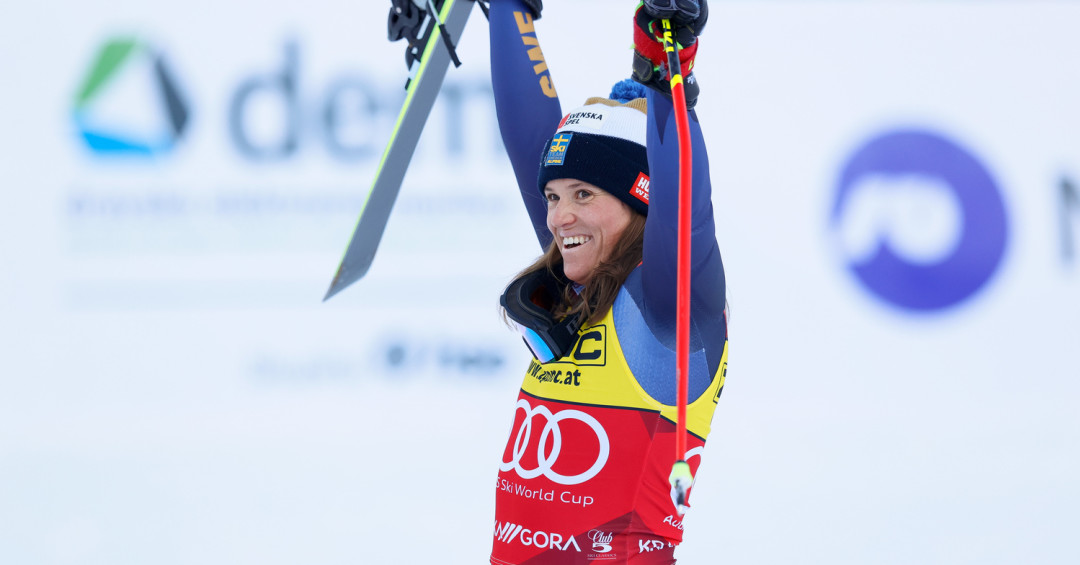 Outstanding victory for Sara Hector in Kranjska Gora