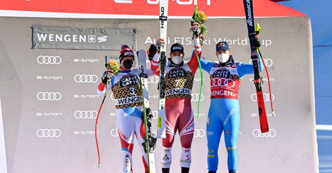 Kriechmayr wins Wengen downhill