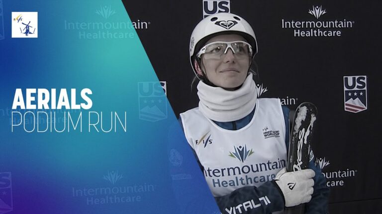 Hanna Huskova (BLR) | 3rd place | Women’s Aerials | Deer Valley