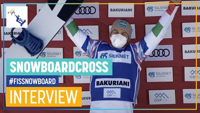 Omar Visintin | “I was really fast” | Men’s Snowboard Cross | Bakuriani #2