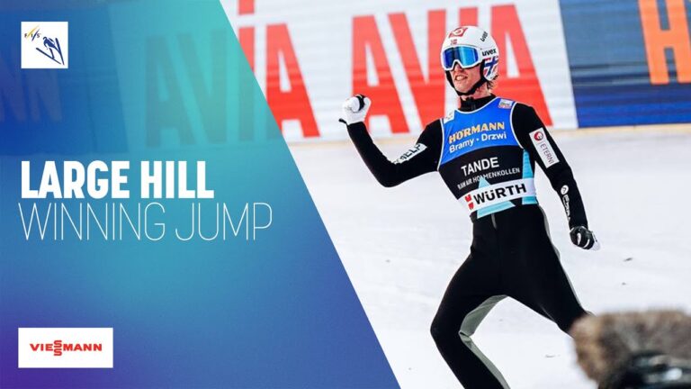 Daniel Andre Tande (NOR) | Winner | Men’s Large Hill | Oslo