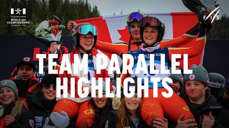 CANADA delight home fans with Gold in the Team Parallel