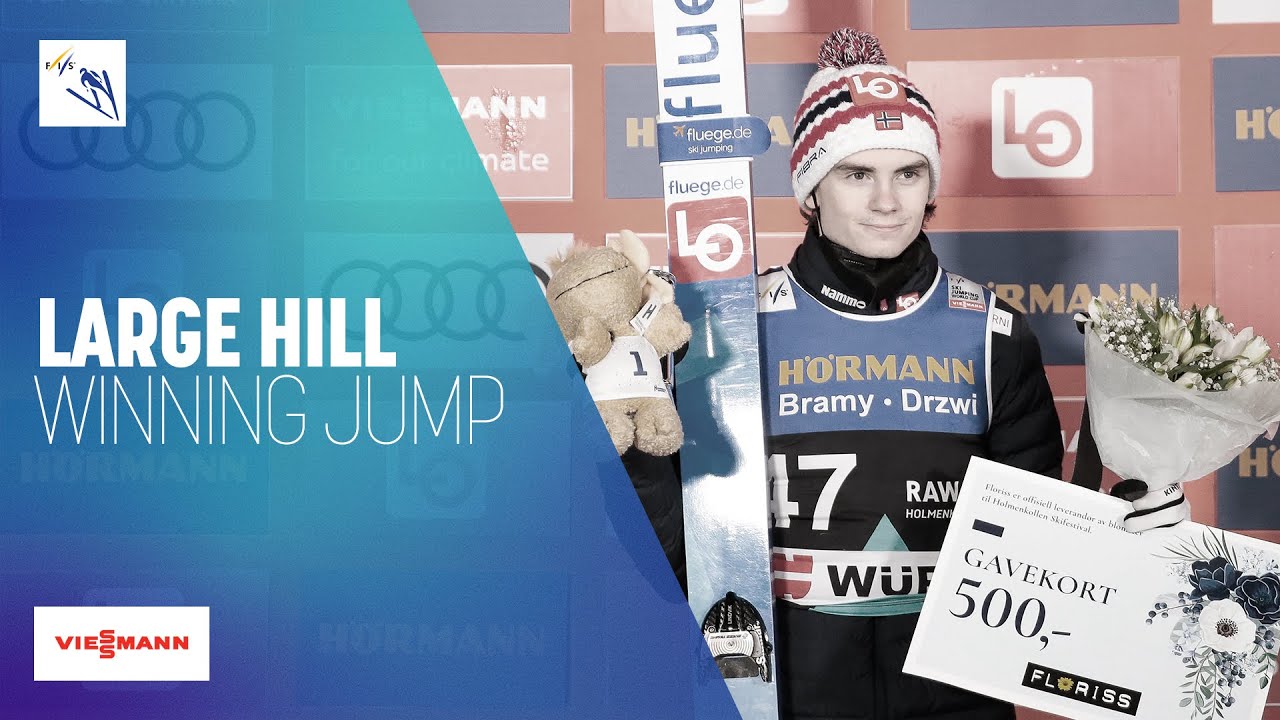 Marius Lindvik (NOR) | Winner | Men’s Large Hill | Oslo