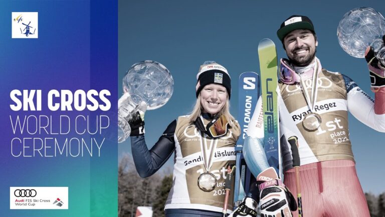 NAESLUND and REGEZ crowned Ski Cross World Cup Champions | Veysonnaz