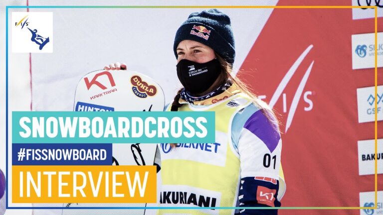 Eva Samkova | “My legs are burning” | Women’s Snowboard Cross | Bakuriani