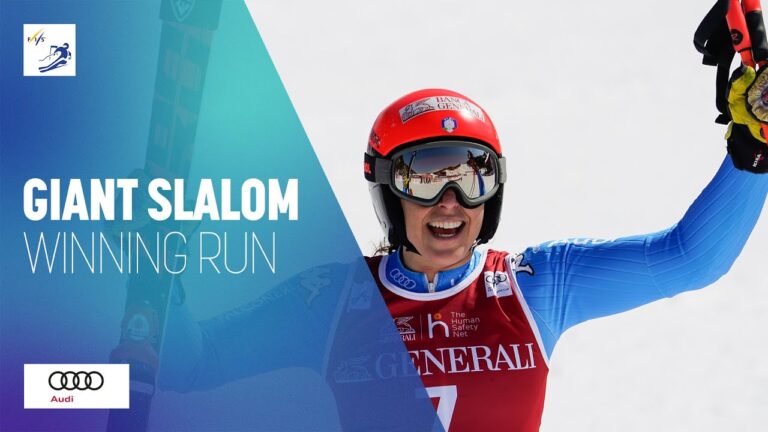 Federica Brignone (ITA) | Winner | Women’s Giant Slalom | Courchevel/Meribel