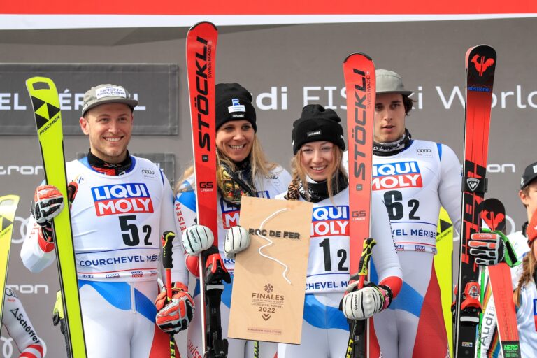 Young Swiss team wins WC Finals team event