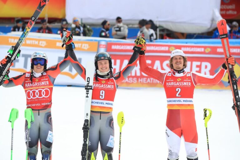 Kristoffersen wins WC slalom title; McGrath wins last race