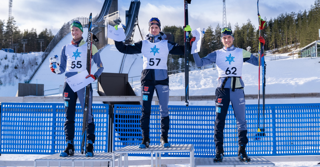 German podium sweep in Lahti