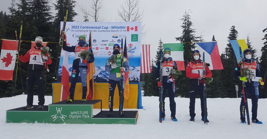 German podium sweep in Whistler