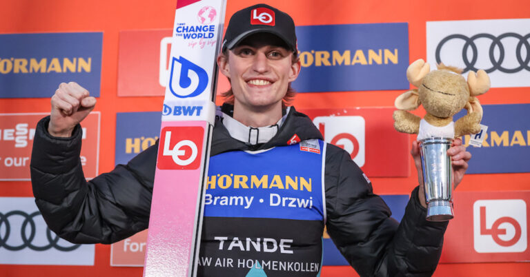 Daniel Andre Tande wins on the Holmenkollen, Stefan Kraft takes the RAW AIR