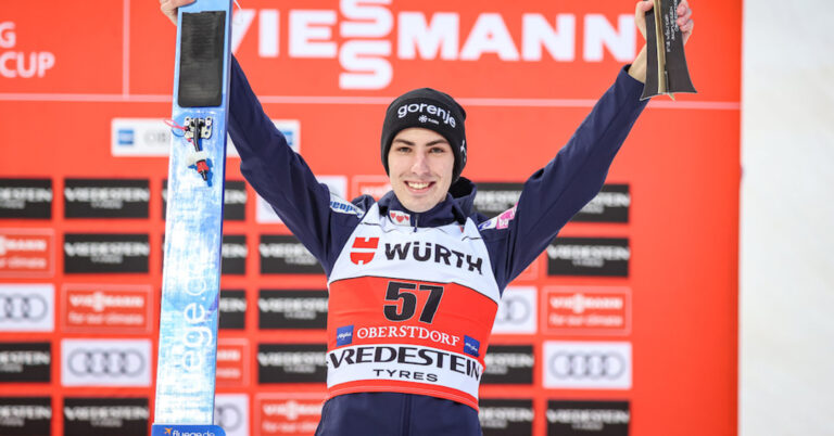 Timi Zajc wins in Oberstdorf