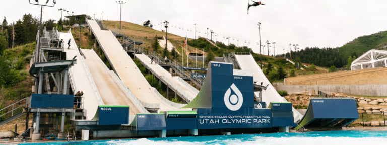 U.S. Freestyle Team doesn’t need snow, they have a pool!