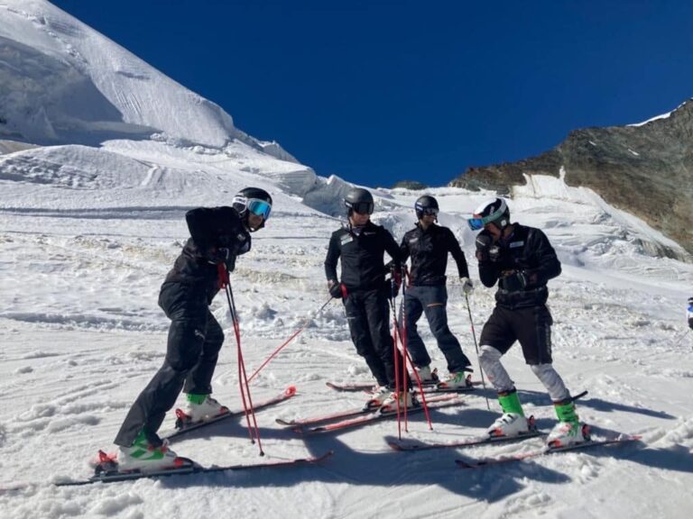 US athletes back on snow with Team Global Racing