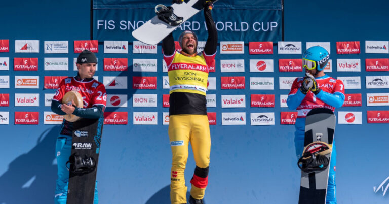 Bankes (GBR) and Noerl (GER) win to stay ahead in snowboard cross World Cup