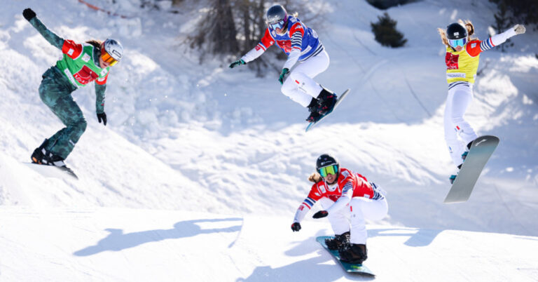 Veysonnaz (SUI) ready for FIS Snowboard Cross World Cup