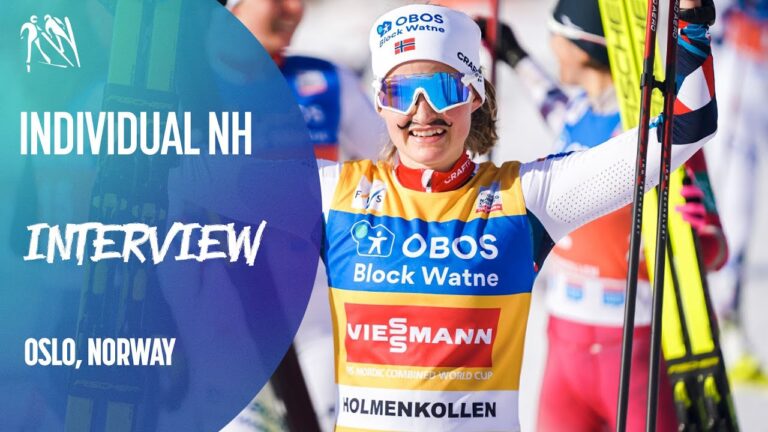 🏆 Gyda WESTVOLD HANSEN | “I couldn’t be happier” | Oslo