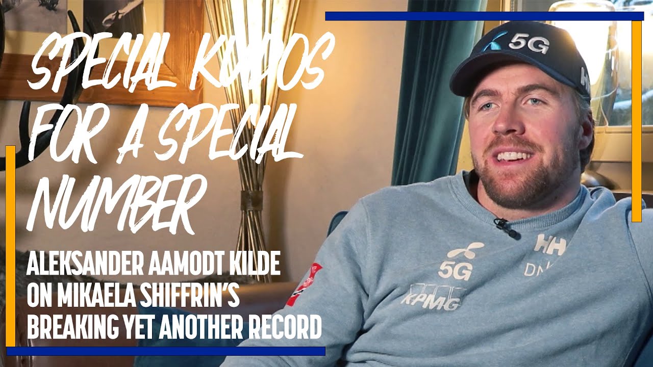 Aleksander Aamodt KILDE talks about Mikaela Shiffrin’s SPECIAL NUMBER