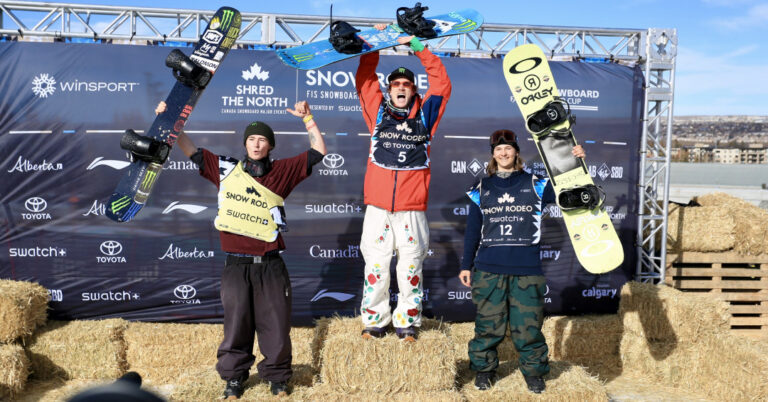 Marino and Sharpe cap epic Calgary Snow Rodeo week with slopestyle wins