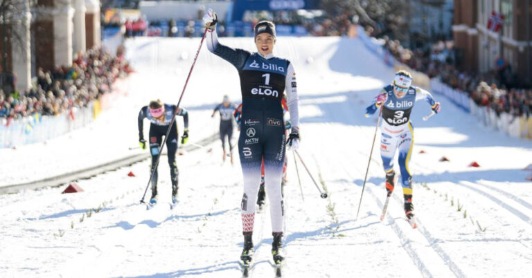 Skistad and Klaebo win city sprints on home snow in Drammen (NOR)