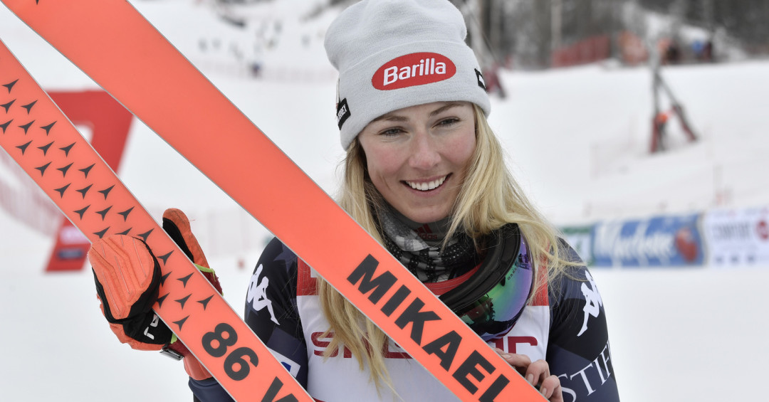 Shiffrin wins 86th World Cup title to equal Stenmark and seal legend