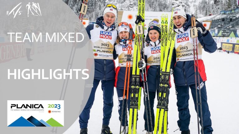 Norway dominates Mixed Team Normal Hill