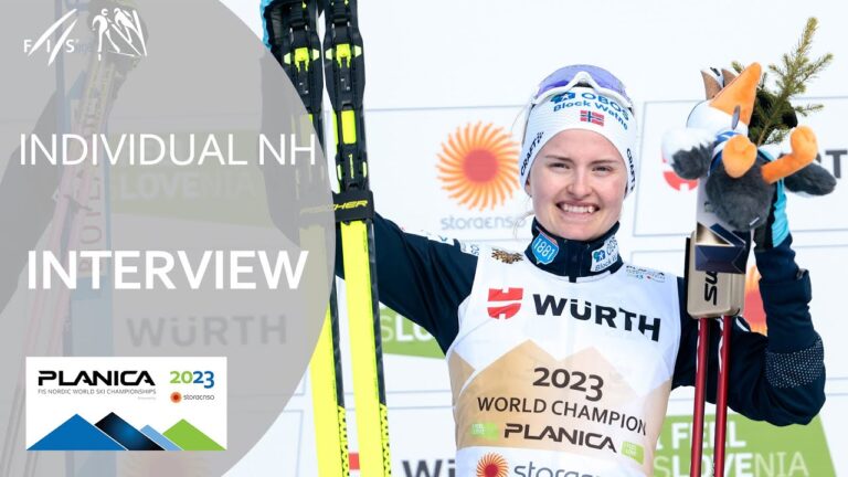 🥇 Gyda Westvold Hansen | “I did a great job today”