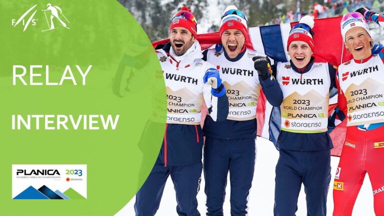 🥇 NORWAY | “Everybody did a perfect team job” | Men’s Relay