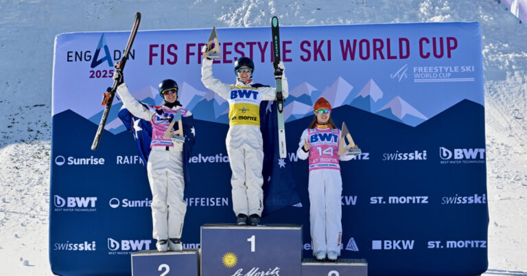 Scott and Kotovskyi shine under blue skies in St. Moritz