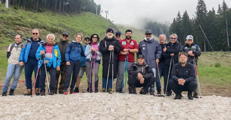 The FIS team inspects Bansko for the 2024 World Cup