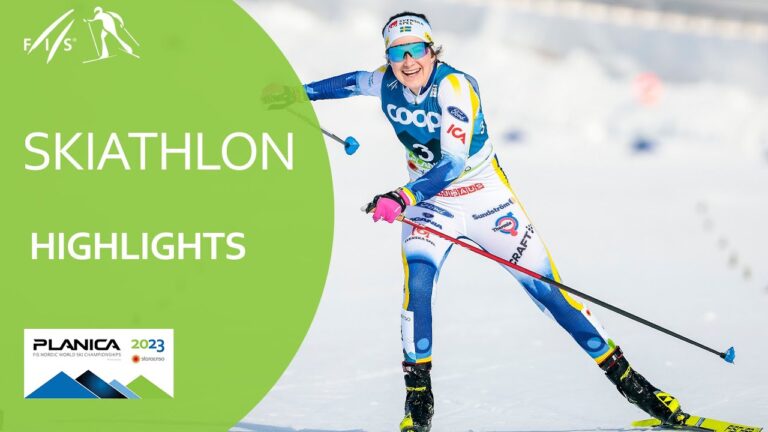 Andersson powers to gold in Women’s Skiathlon