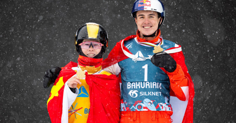 Kong and Roth crowned aerials World Champions in snowy Bakuriani