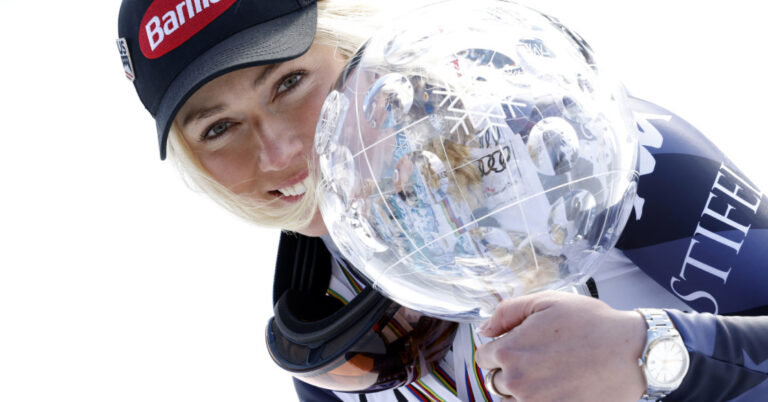 Mikaela Shiffrin Sportswoman of the year finalist