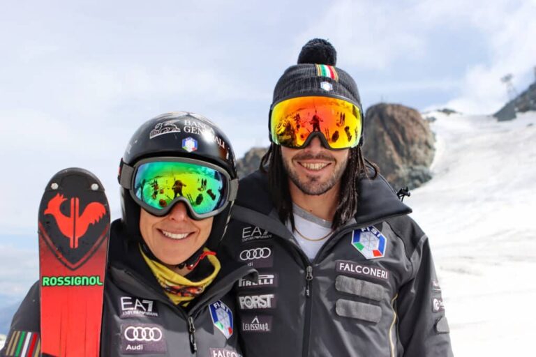 Summer Jobs for Italian stars Brignone, Bassino, and Goggia, in Cervinia