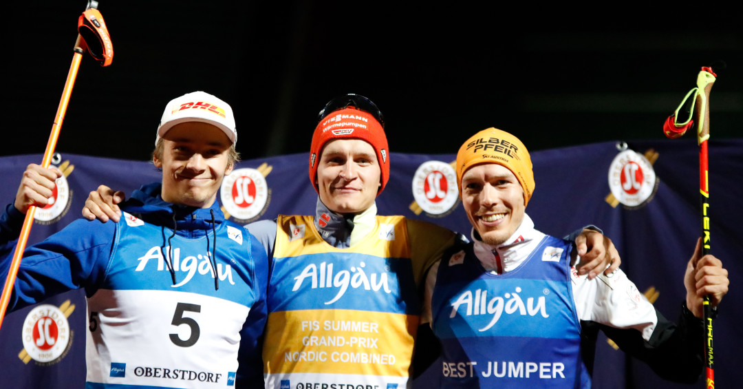 Schmid wins in front of home crowd in Oberstdorf