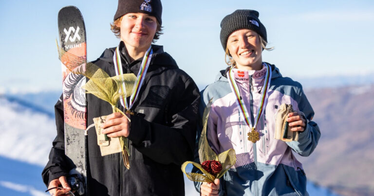 Mohr and Beatty close out big day with JWC freeski slopestyle golds in Cardrona