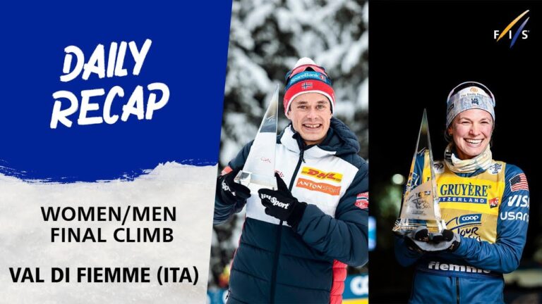 Amundsen and Diggins crowned Tour de Ski champions at Fiemme