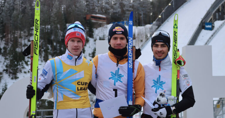 Lange wins all three events in Lahti (FIN)