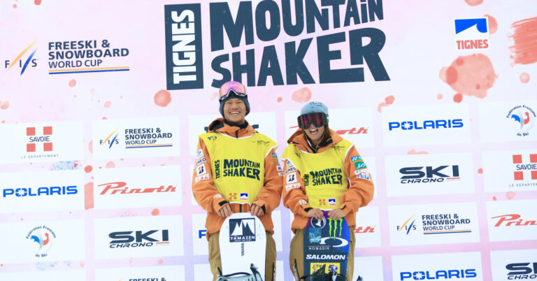 Murase and Kimata on top in dominant day for the Japanese team in Tignes