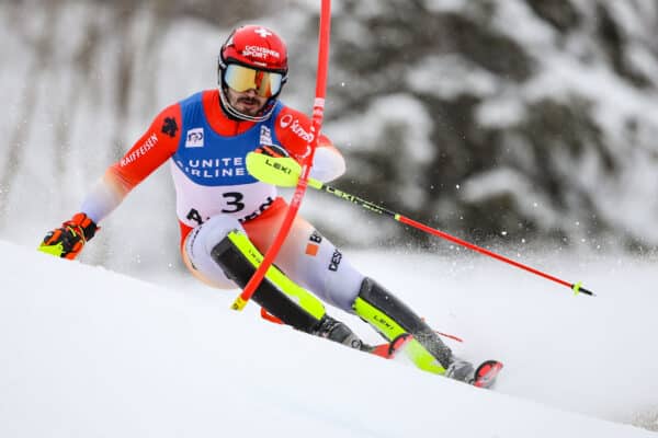 Switzerland’s Loic Meilard Secures First World Cup Slalom Win at Aspen Winternational